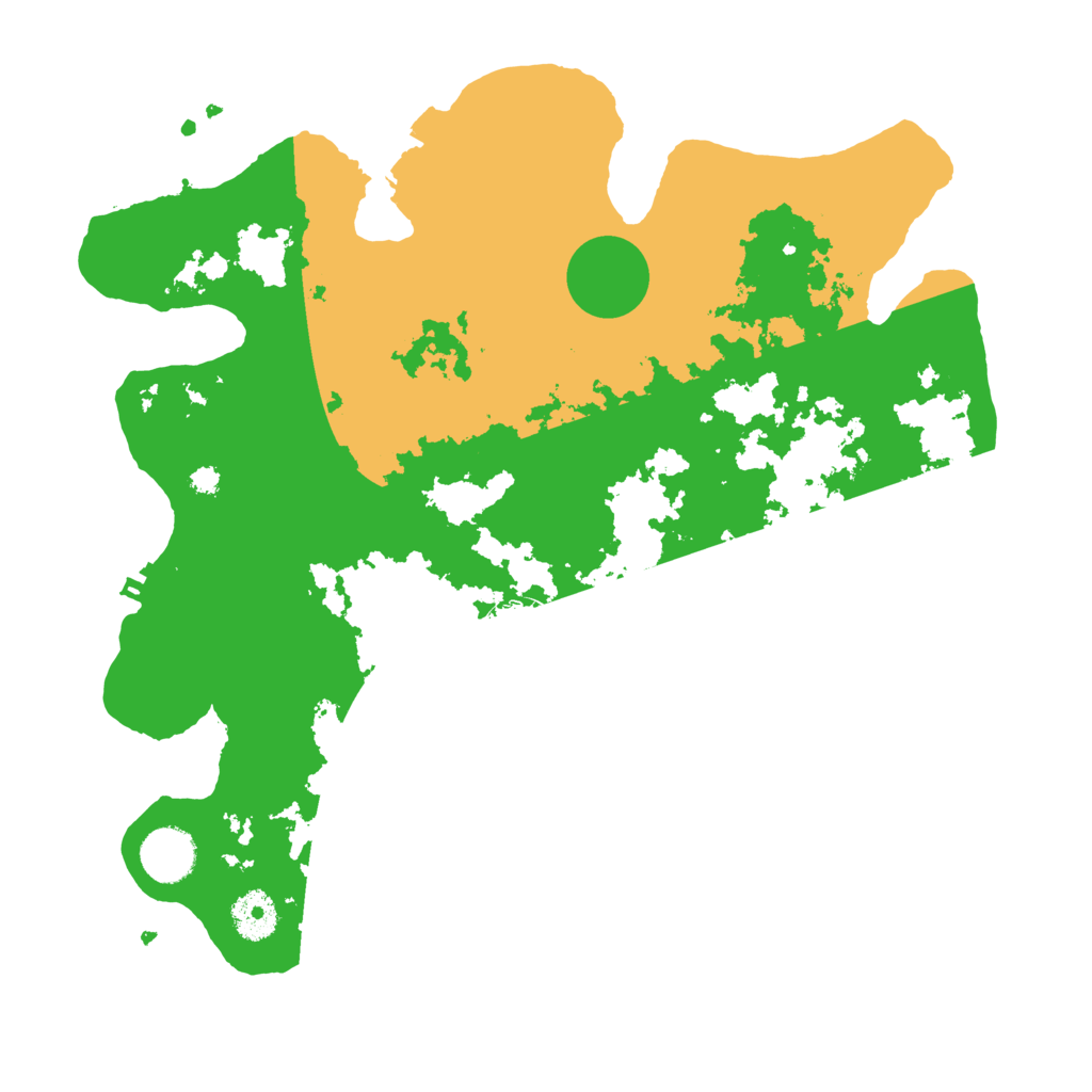 Biome Rust Map: Procedural Map, Size: 3500, Seed: 2076254740