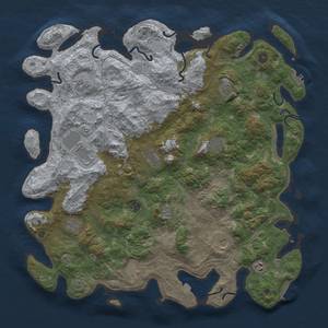 Thumbnail Rust Map: Procedural Map, Size: 4800, Seed: 1750272104, 19 Monuments