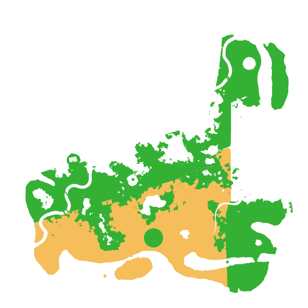 Biome Rust Map: Procedural Map, Size: 4250, Seed: 35528349