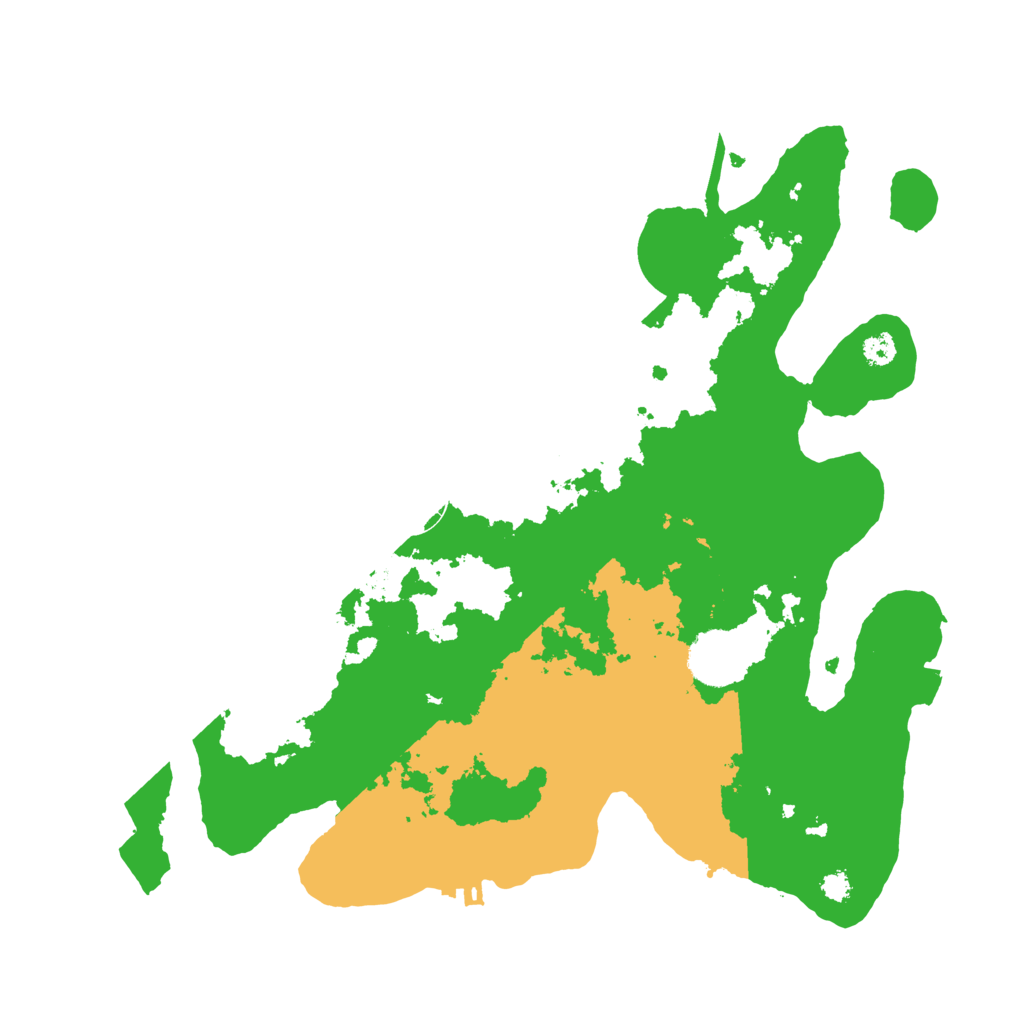Biome Rust Map: Procedural Map, Size: 3250, Seed: 1895230195