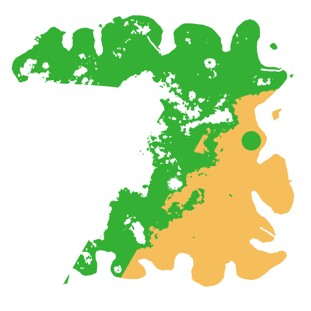 Biome Rust Map: Procedural Map, Size: 4250, Seed: 1277727822