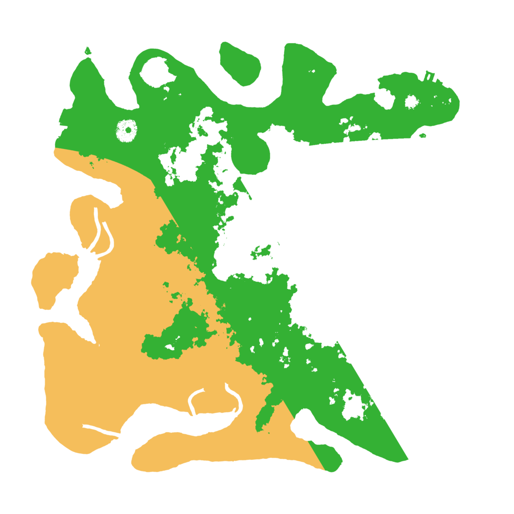 Biome Rust Map: Procedural Map, Size: 3500, Seed: 353870601