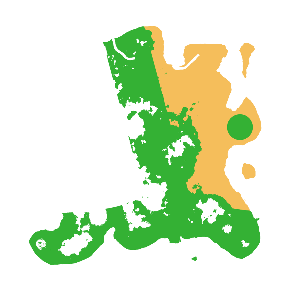 Biome Rust Map: Procedural Map, Size: 3000, Seed: 21742