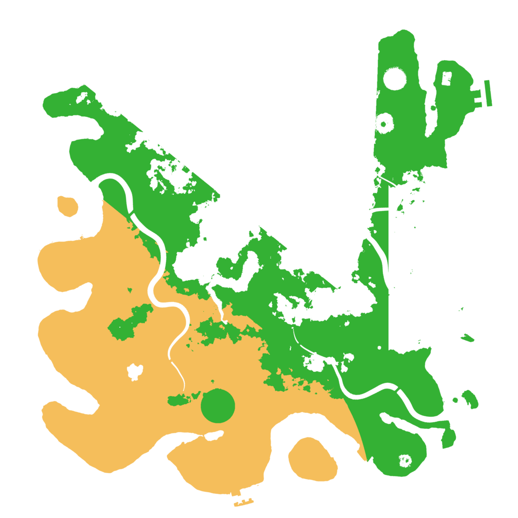 Biome Rust Map: Procedural Map, Size: 4000, Seed: 612982226