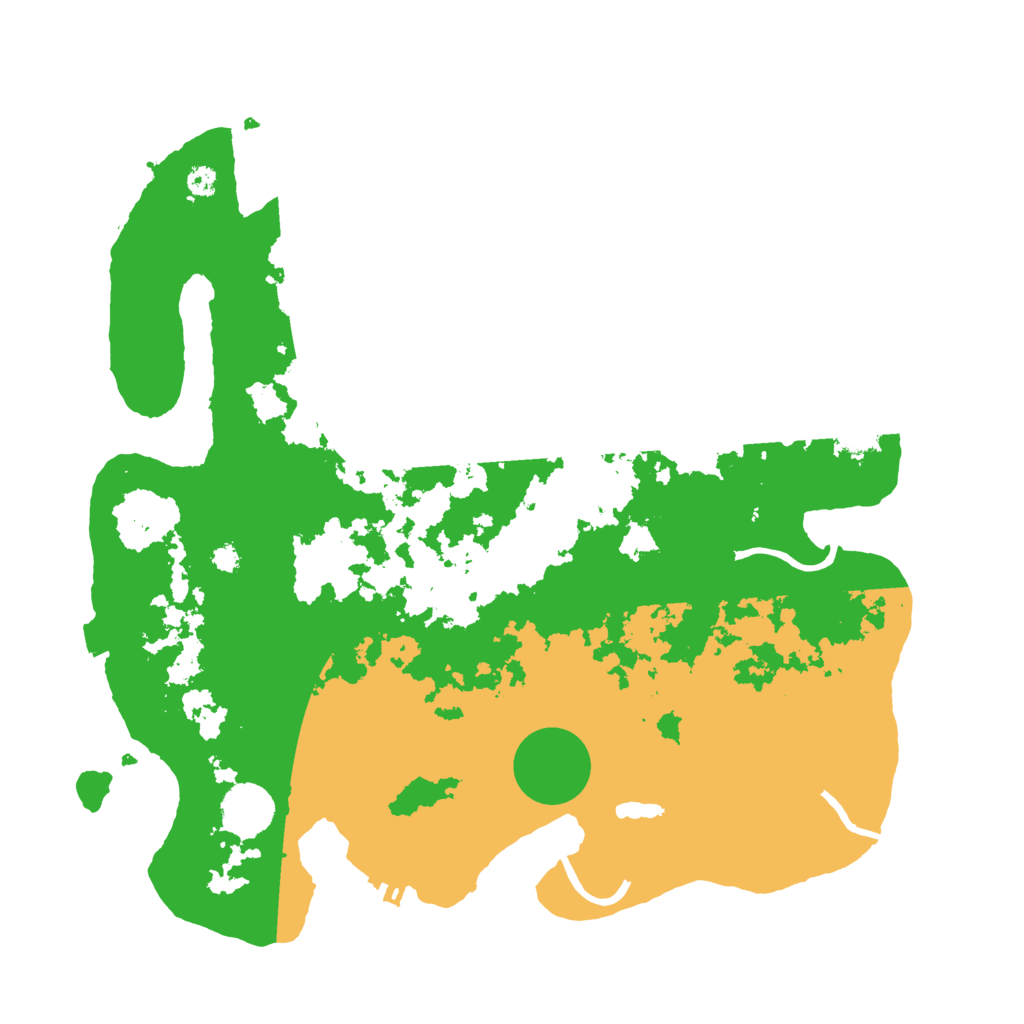 Biome Rust Map: Procedural Map, Size: 3500, Seed: 689226736