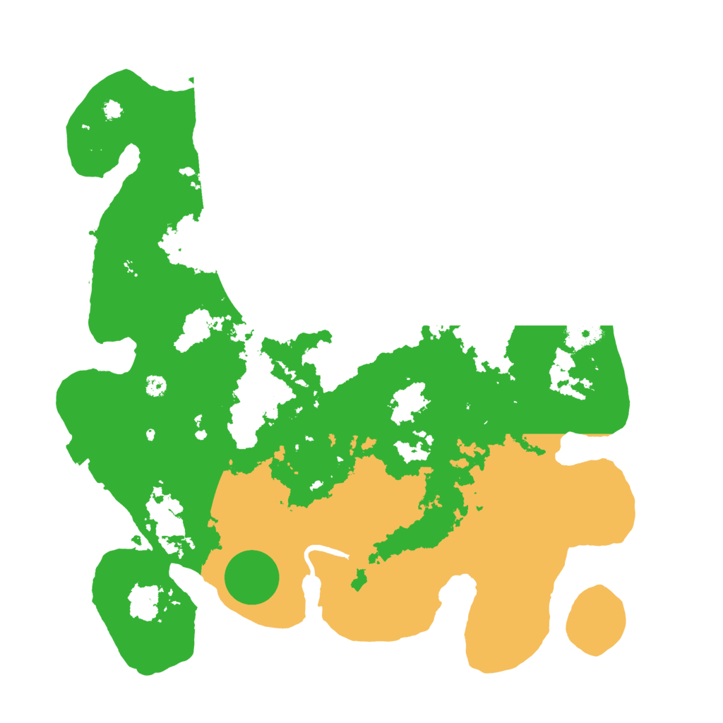 Biome Rust Map: Procedural Map, Size: 3500, Seed: 872697404