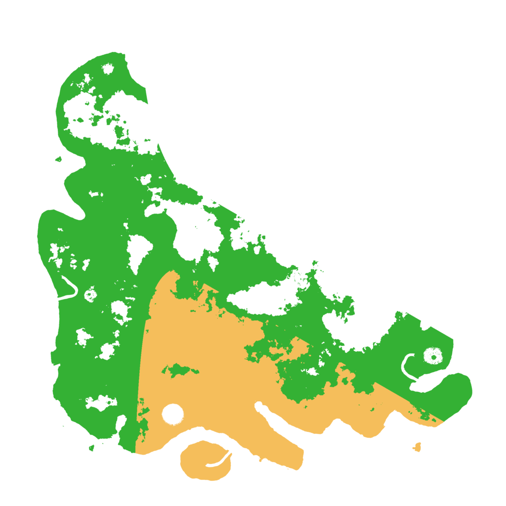 Biome Rust Map: Procedural Map, Size: 4200, Seed: 3333