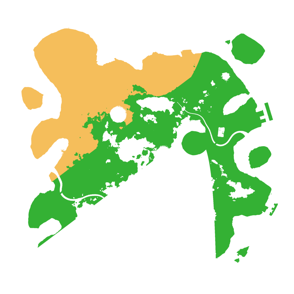Biome Rust Map: Procedural Map, Size: 3250, Seed: 567023535