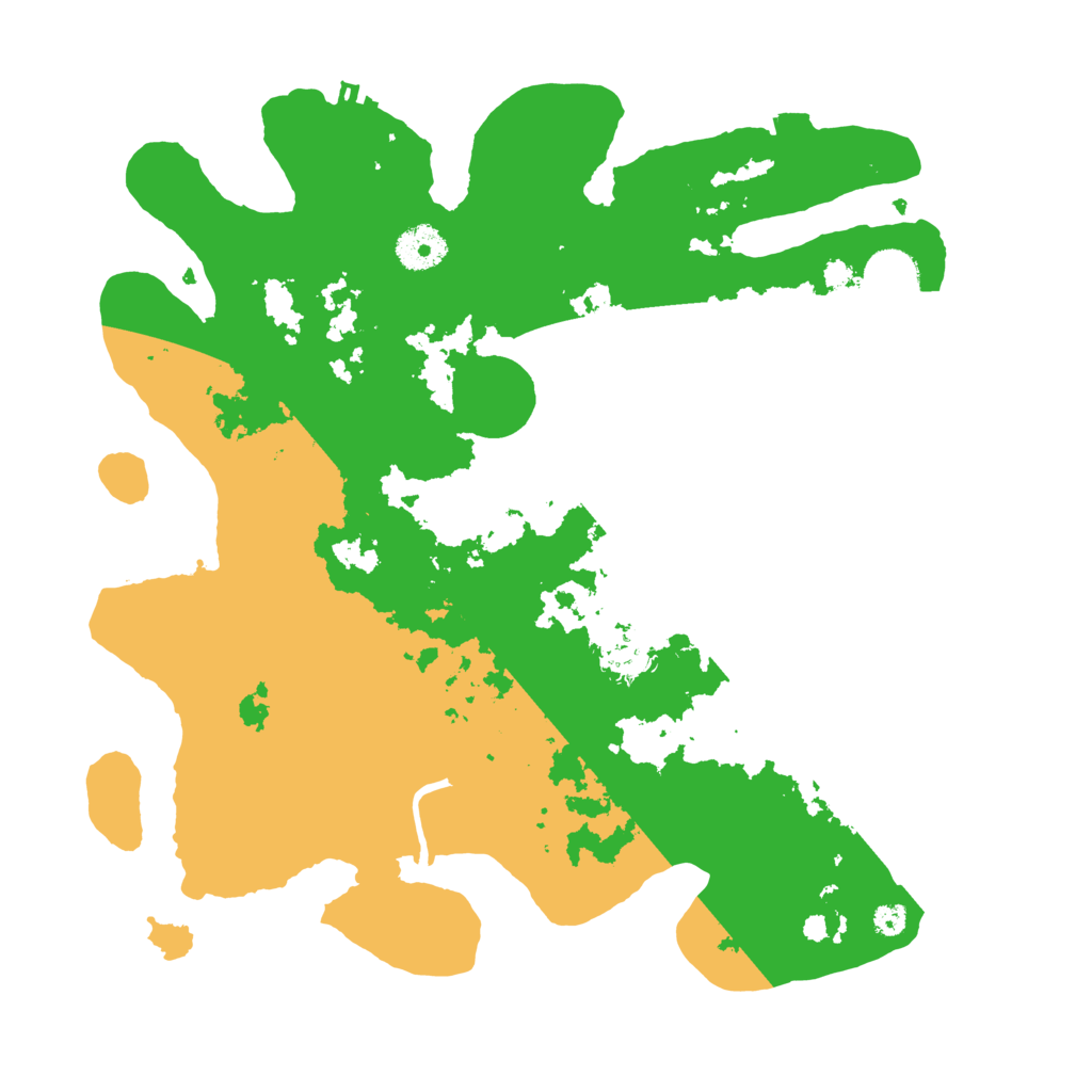 Biome Rust Map: Procedural Map, Size: 3500, Seed: 1093662032