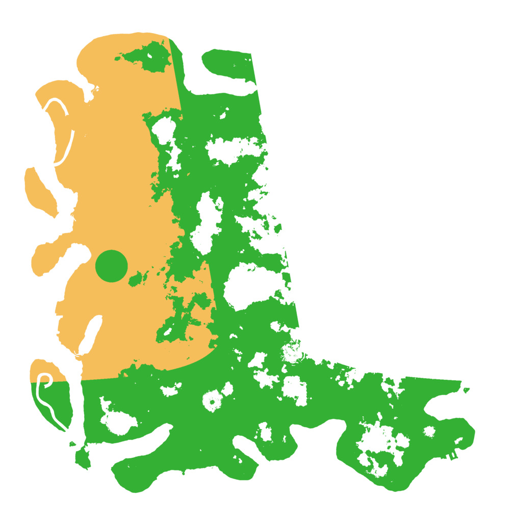 Biome Rust Map: Procedural Map, Size: 4250, Seed: 1250