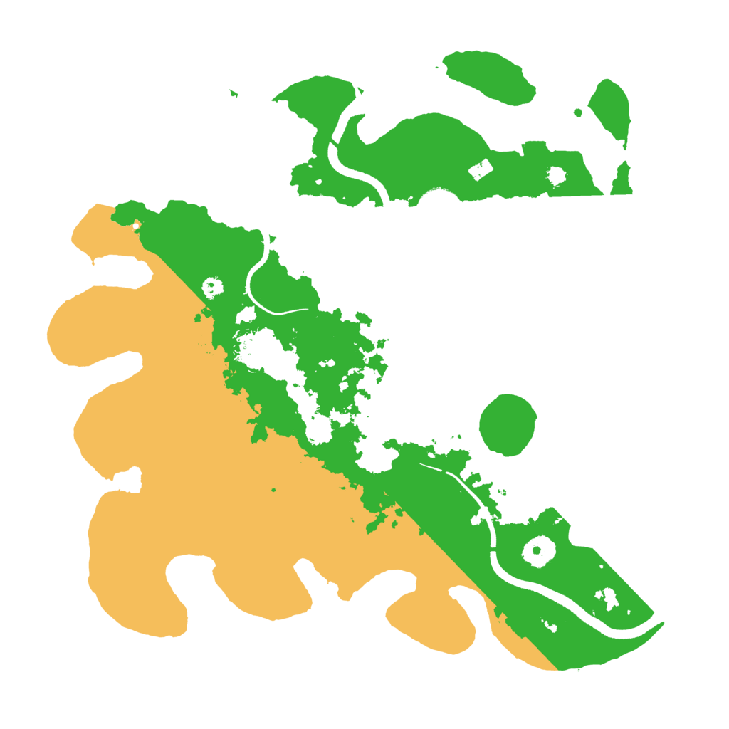 Biome Rust Map: Procedural Map, Size: 3500, Seed: 1918912292