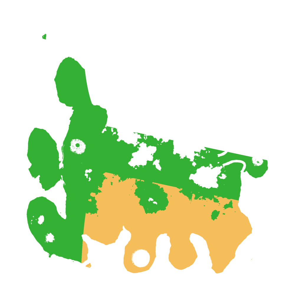 Biome Rust Map: Procedural Map, Size: 3000, Seed: 32634