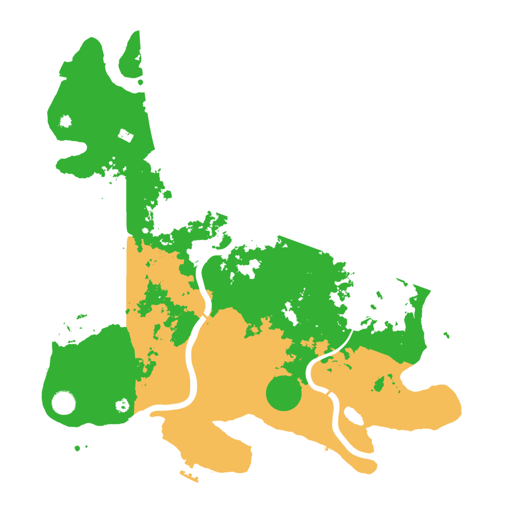 Biome Rust Map: Procedural Map, Size: 3750, Seed: 2046843352
