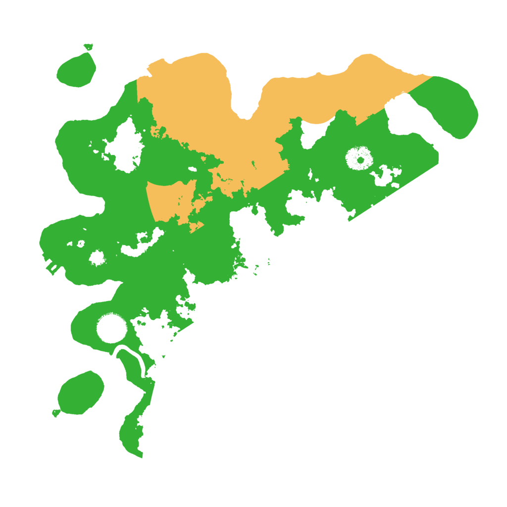 Biome Rust Map: Procedural Map, Size: 3000, Seed: 1524619035