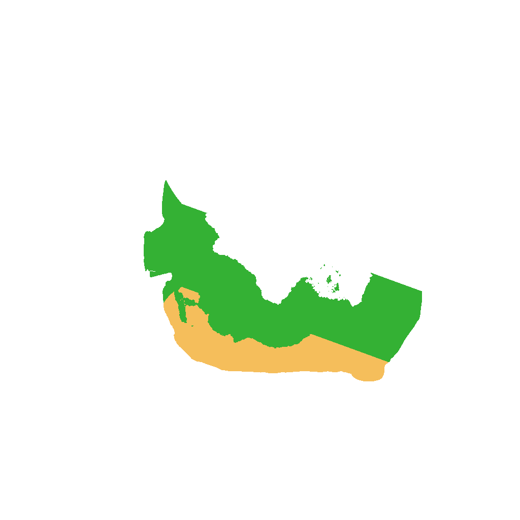 Biome Rust Map: Procedural Map, Size: 1333, Seed: 415482560