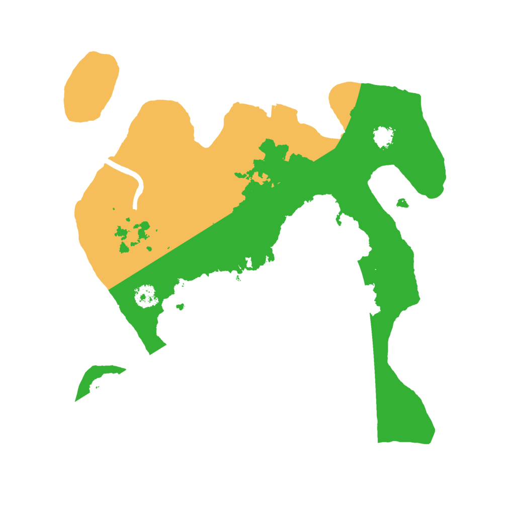 Biome Rust Map: Procedural Map, Size: 2300, Seed: 56