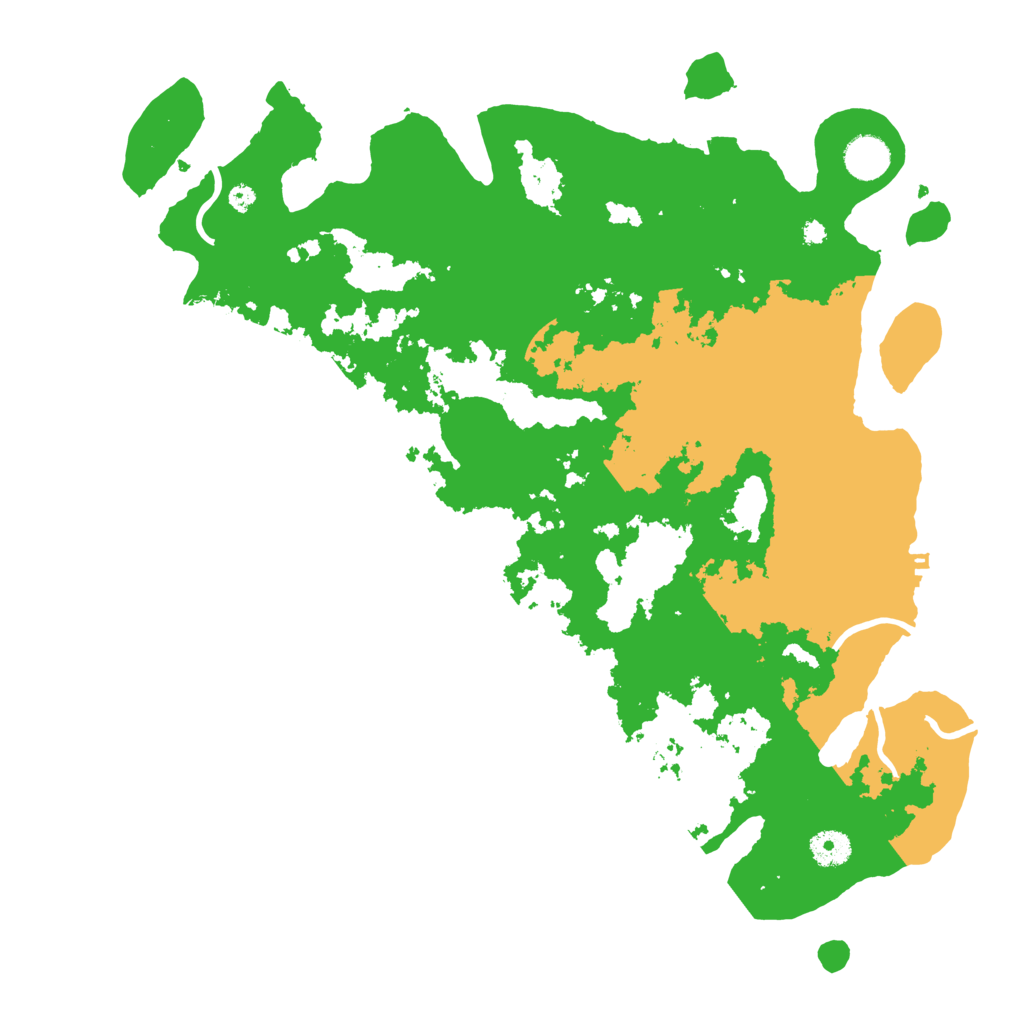 Biome Rust Map: Procedural Map, Size: 4000, Seed: 1540119394