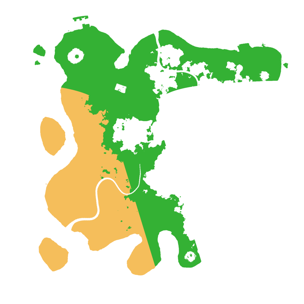 Biome Rust Map: Procedural Map, Size: 3000, Seed: 1846938900