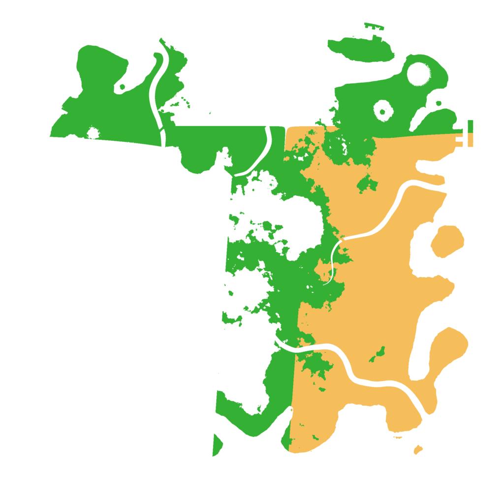 Biome Rust Map: Procedural Map, Size: 3800, Seed: 896026783