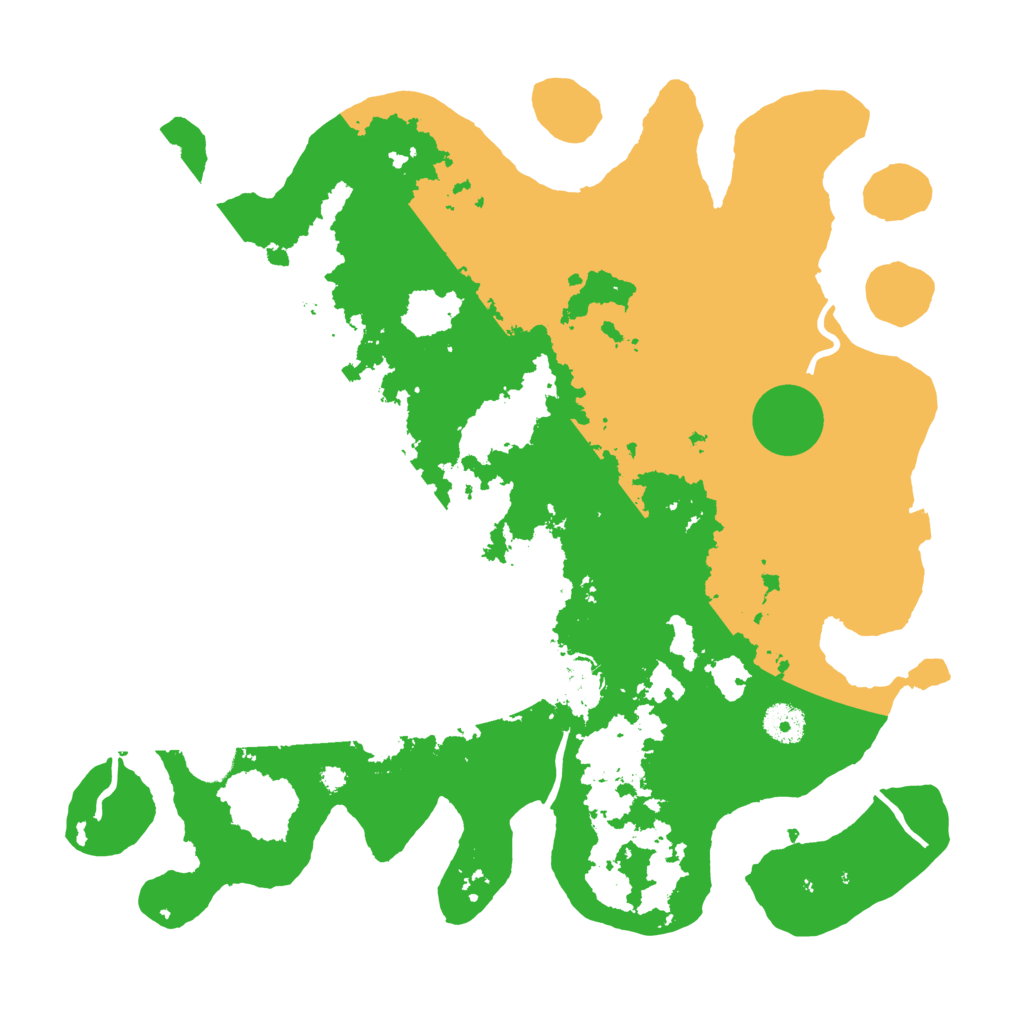 Biome Rust Map: Procedural Map, Size: 3800, Seed: 1543433076