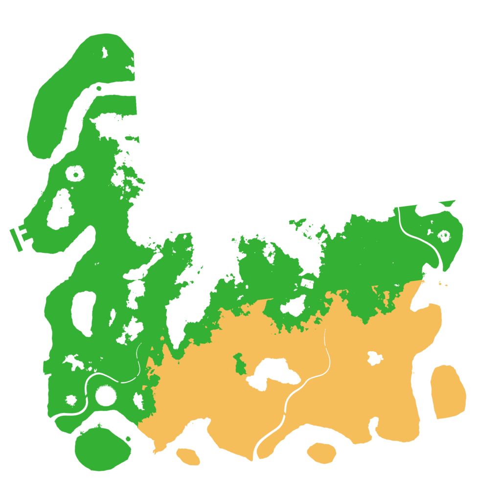 Biome Rust Map: Procedural Map, Size: 4250, Seed: 1768173936