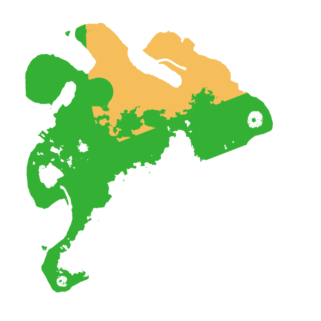 Biome Rust Map: Procedural Map, Size: 3000, Seed: 1098745185
