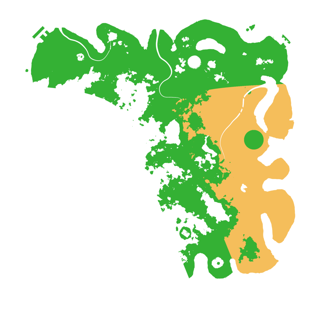 Biome Rust Map: Procedural Map, Size: 4250, Seed: 1806775942