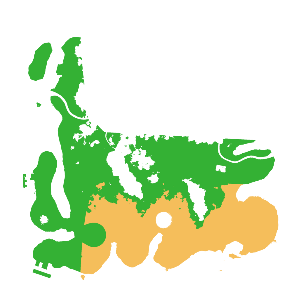 Biome Rust Map: Procedural Map, Size: 3250, Seed: 1411775838