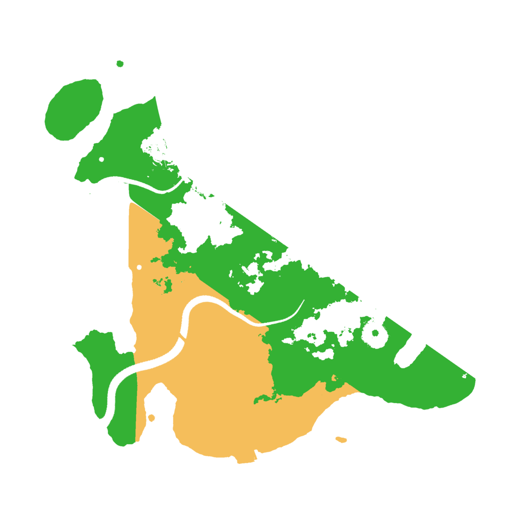 Biome Rust Map: Procedural Map, Size: 3000, Seed: 723864560