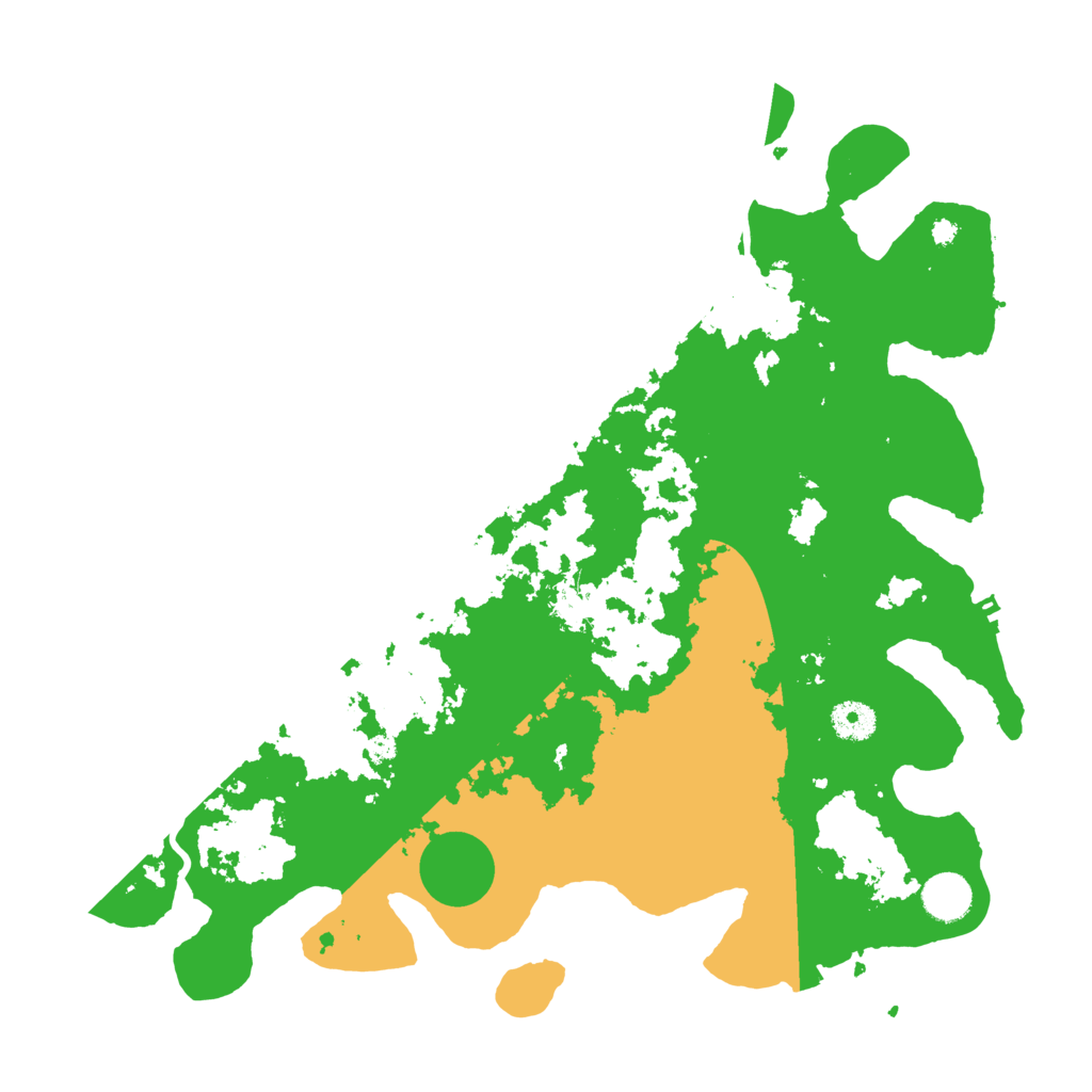 Biome Rust Map: Procedural Map, Size: 3900, Seed: 21909422