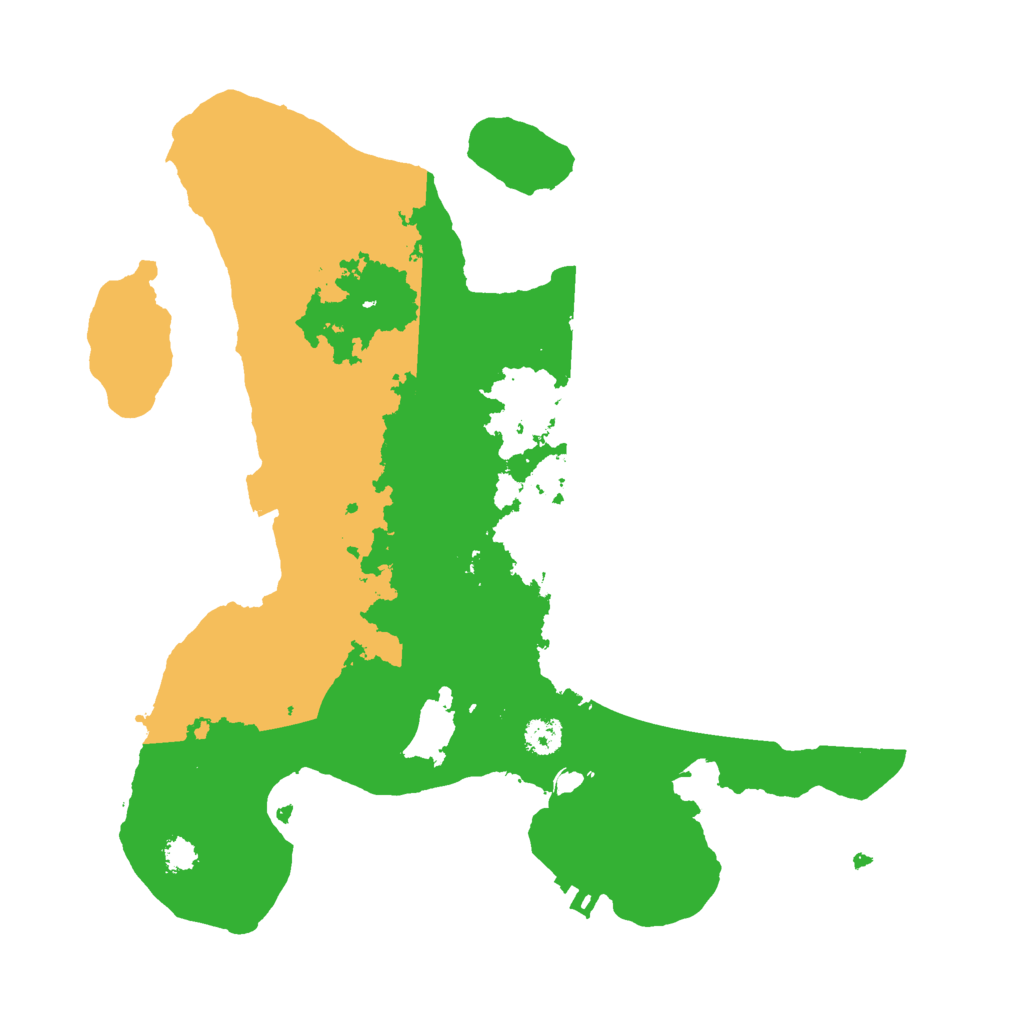 Biome Rust Map: Procedural Map, Size: 2800, Seed: 1687532524