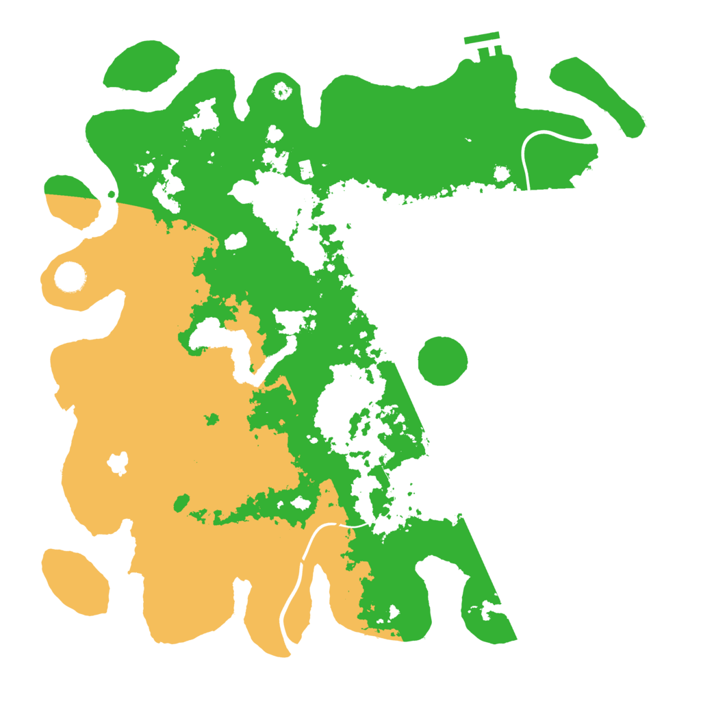 Biome Rust Map: Procedural Map, Size: 4000, Seed: 1104713299