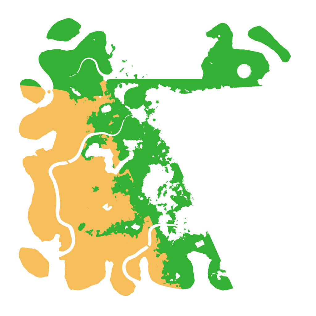 Biome Rust Map: Procedural Map, Size: 4000, Seed: 1104713299