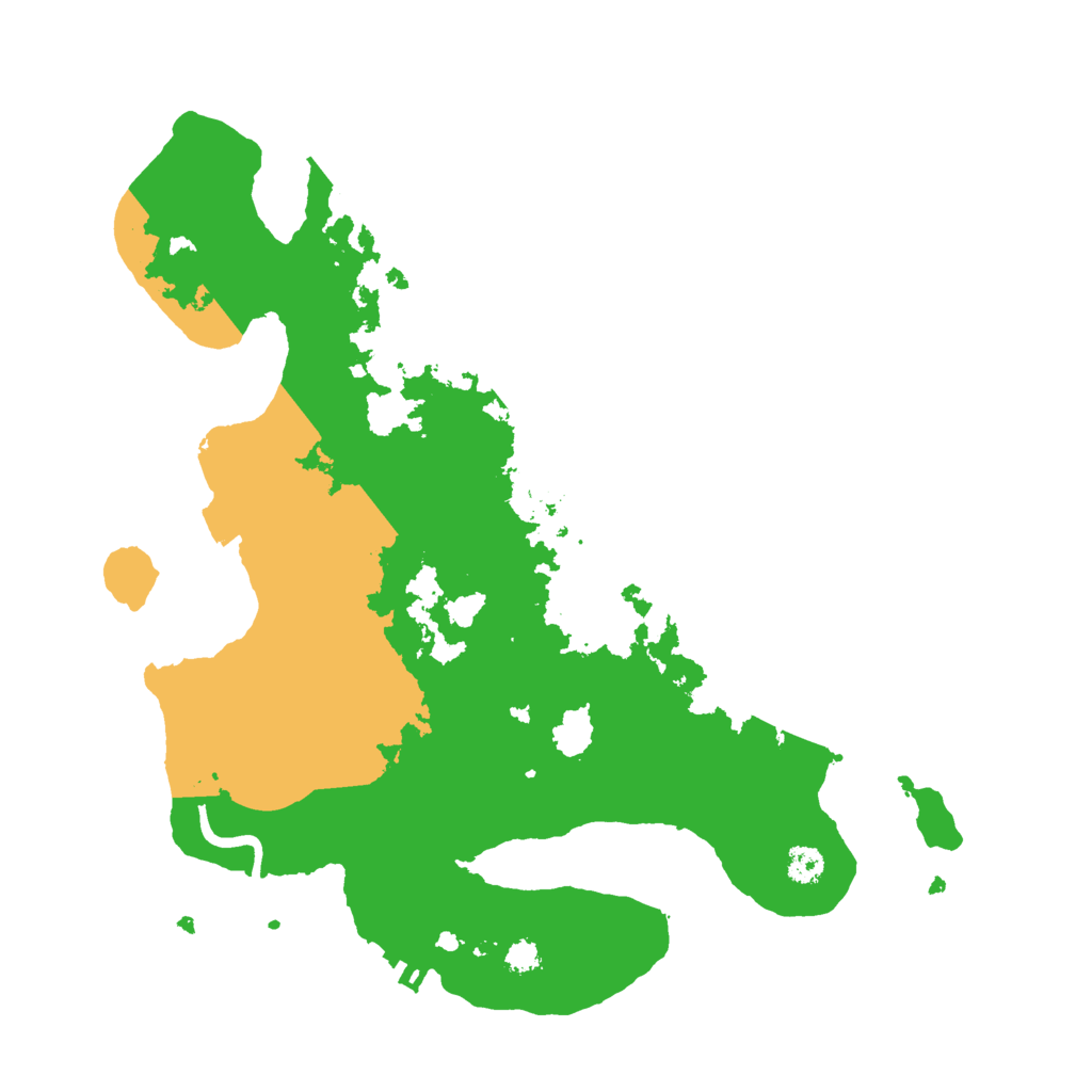 Biome Rust Map: Procedural Map, Size: 3000, Seed: 20735