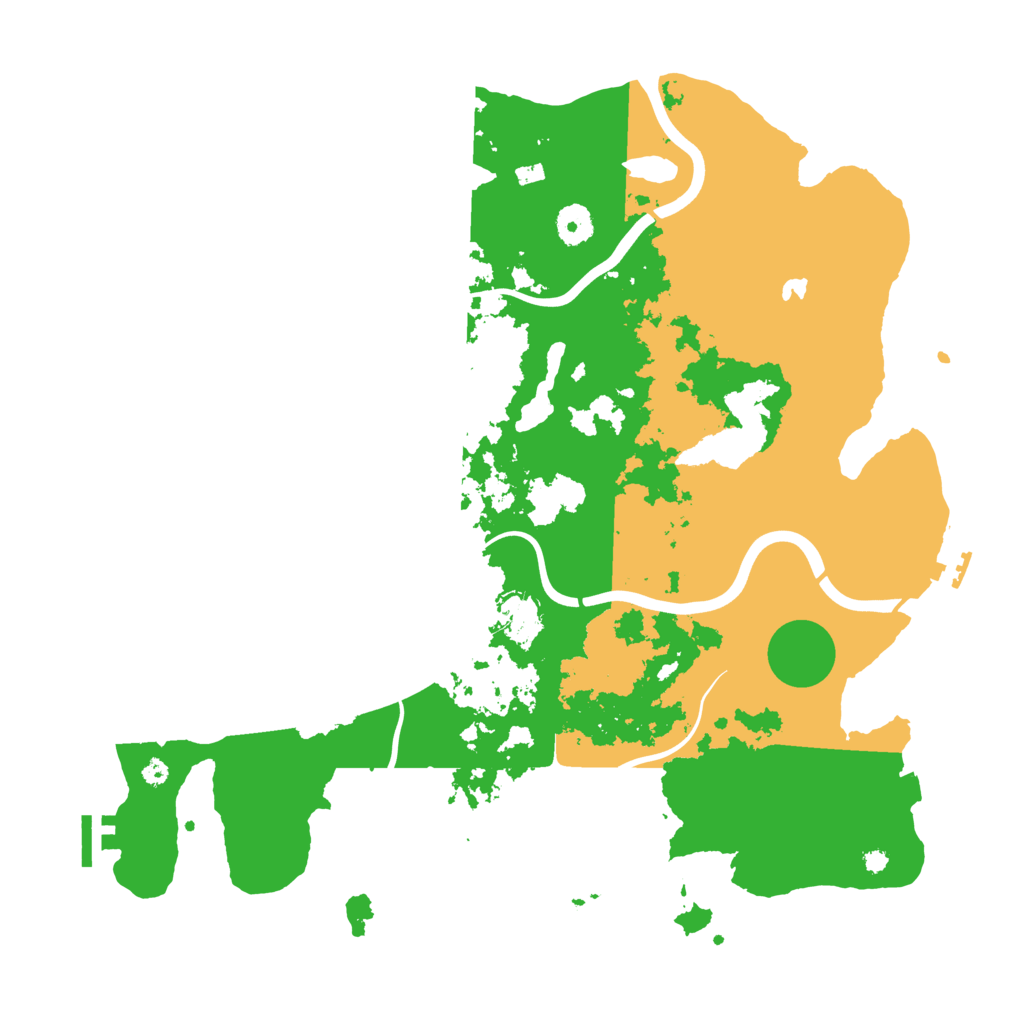 Biome Rust Map: Procedural Map, Size: 4000, Seed: 2114026500