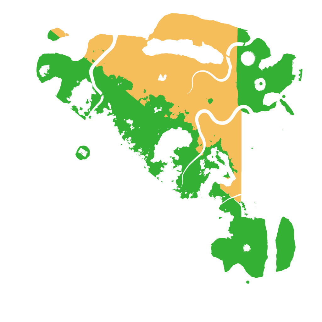 Biome Rust Map: Procedural Map, Size: 4000, Seed: 1012947527
