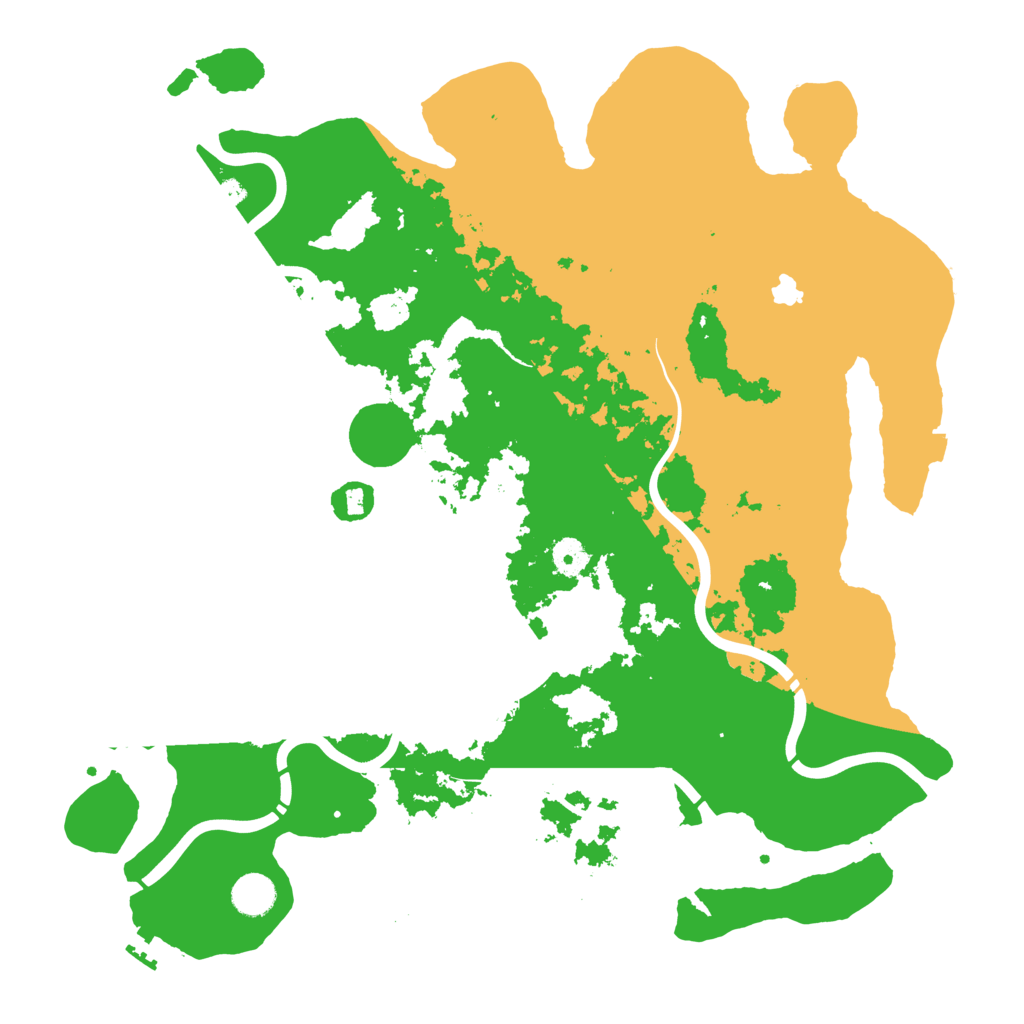 Biome Rust Map: Procedural Map, Size: 4250, Seed: 2068709417