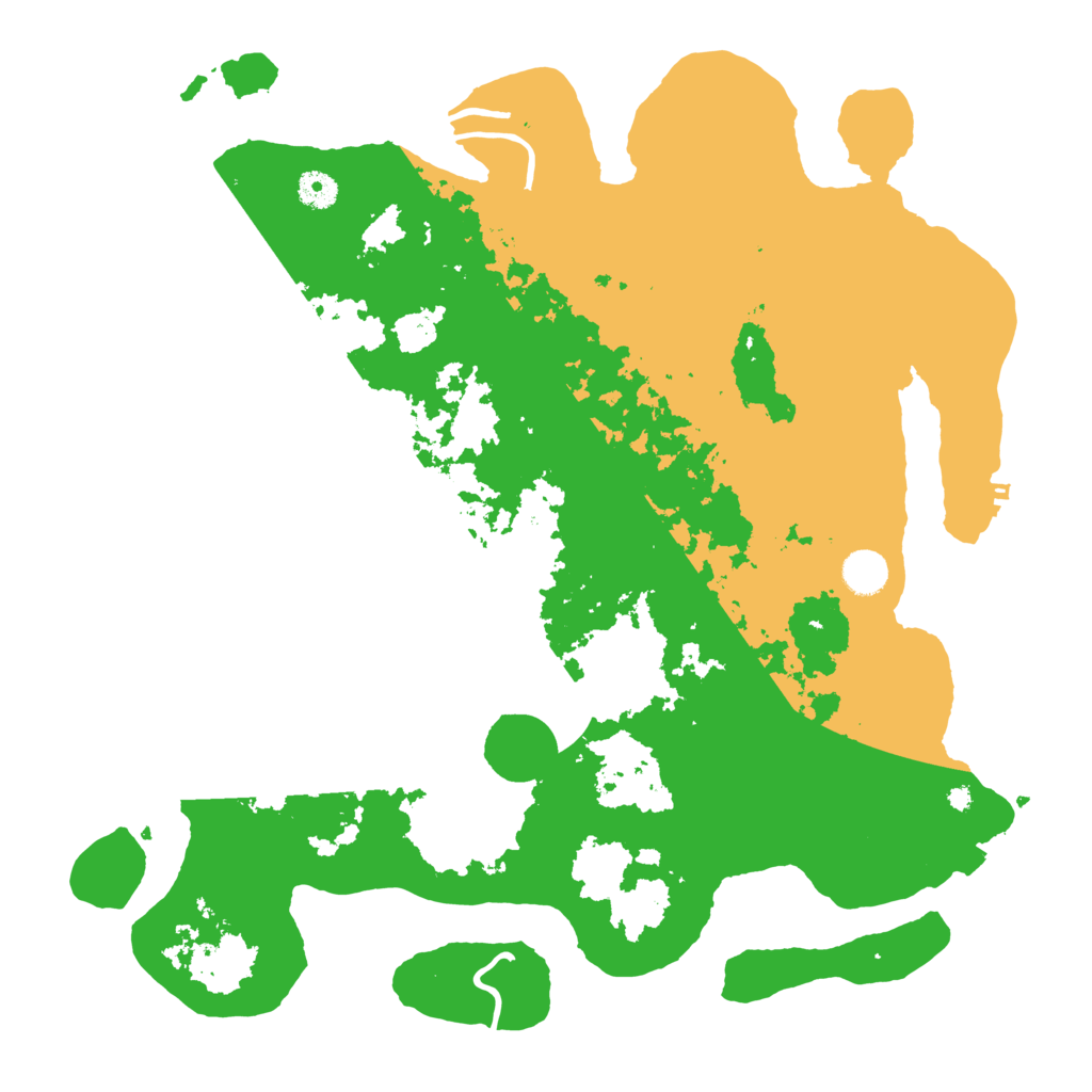 Biome Rust Map: Procedural Map, Size: 4250, Seed: 2068709417