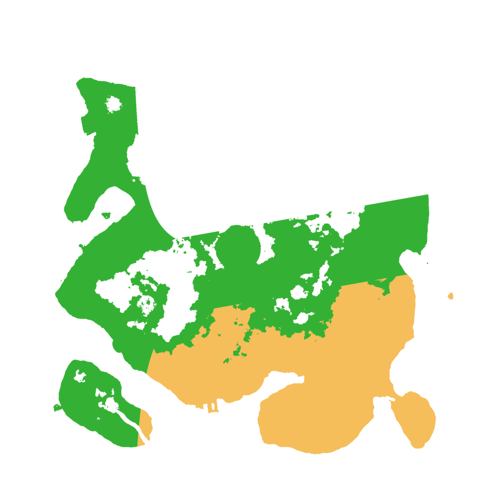 Biome Rust Map: Procedural Map, Size: 3000, Seed: 14636891