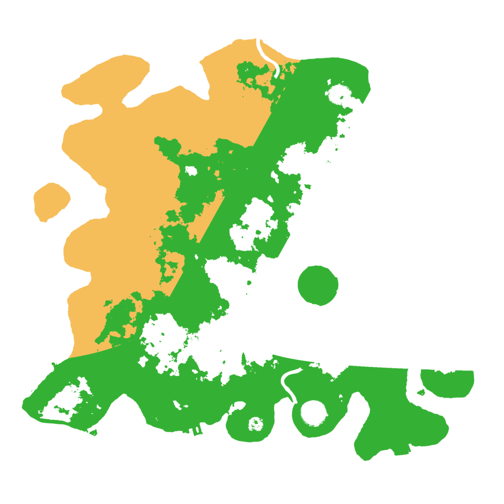 Biome Rust Map: Procedural Map, Size: 3500, Seed: 1685453062