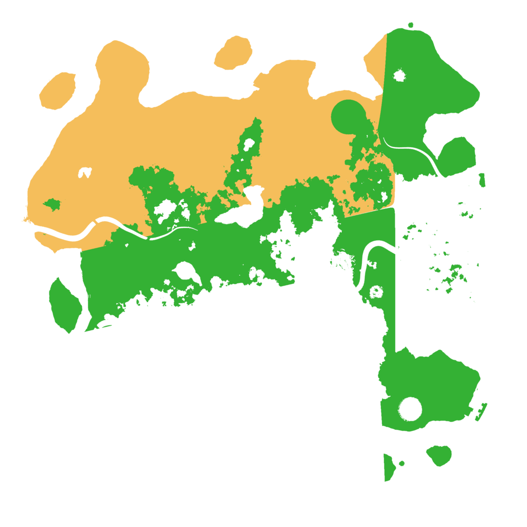 Biome Rust Map: Procedural Map, Size: 4000, Seed: 194243782