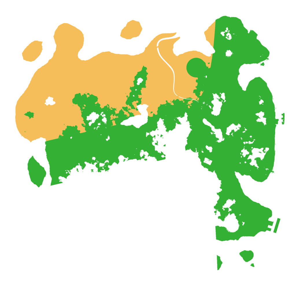 Biome Rust Map: Procedural Map, Size: 4000, Seed: 194243782