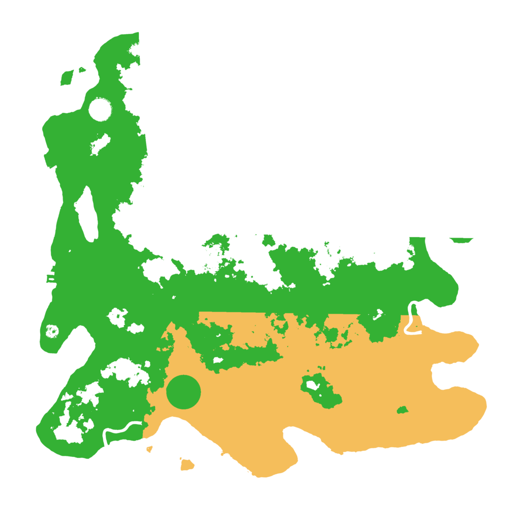 Biome Rust Map: Procedural Map, Size: 4000, Seed: 381385523