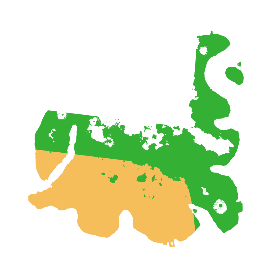 Biome Rust Map: Procedural Map, Size: 3000, Seed: 734058228