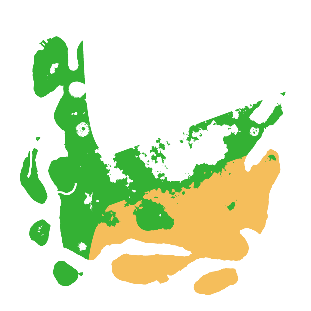 Biome Rust Map: Procedural Map, Size: 3500, Seed: 925719597