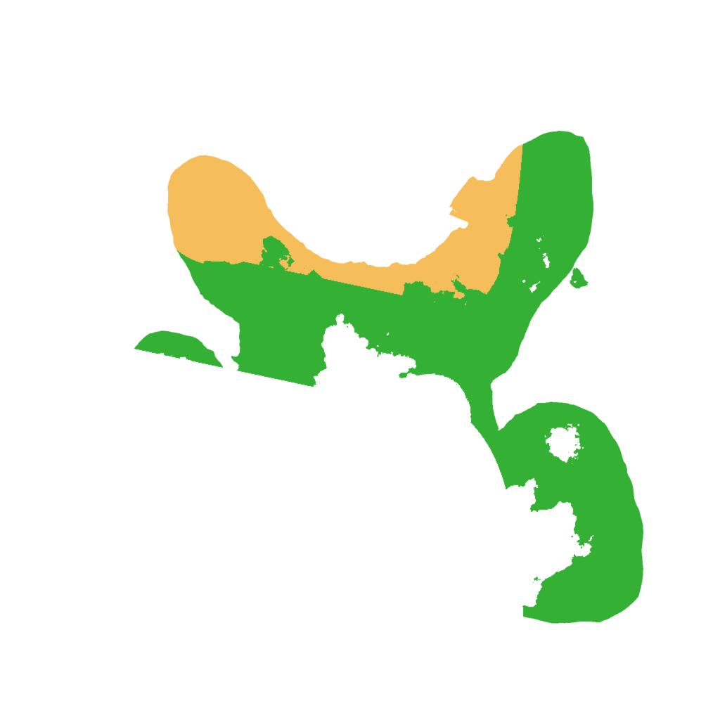 Biome Rust Map: Procedural Map, Size: 1900, Seed: 12321