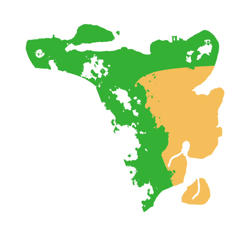 Biome Rust Map: Procedural Map, Size: 3000, Seed: 2147483642