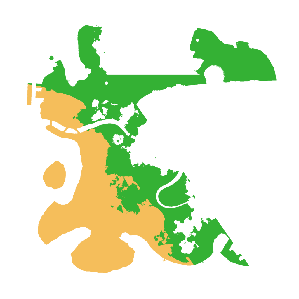 Biome Rust Map: Procedural Map, Size: 2800, Seed: 456457