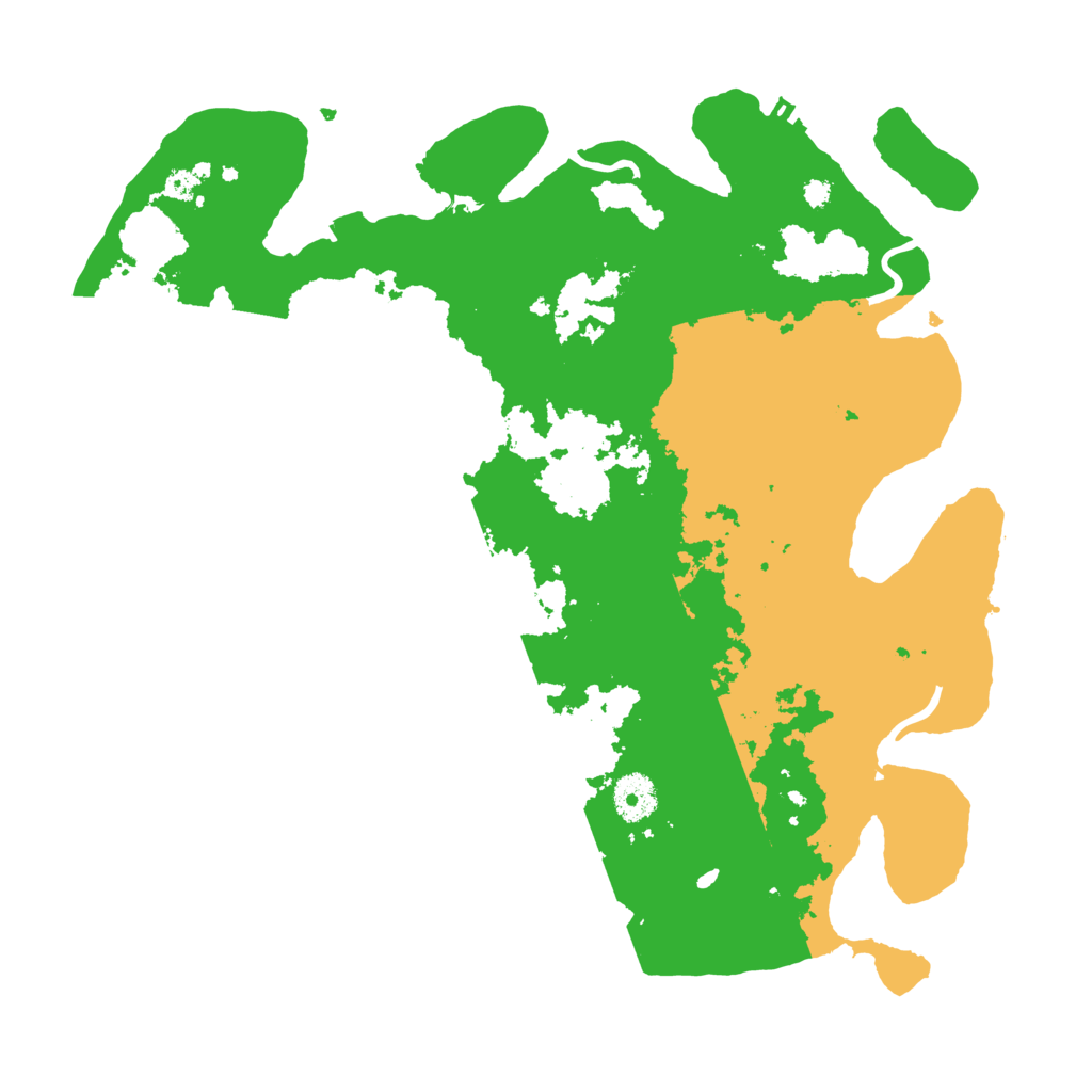 Biome Rust Map: Procedural Map, Size: 3600, Seed: 779875719