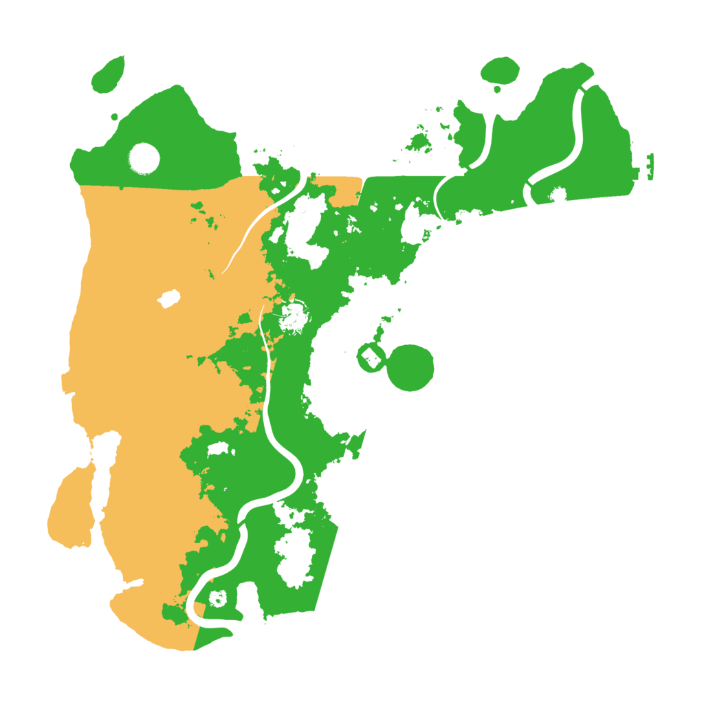 Biome Rust Map: Procedural Map, Size: 4000, Seed: 486751646